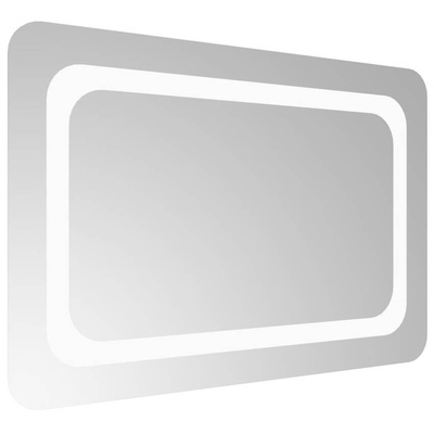 vidaXL Lustro łazienkowe z LED, 60x40 cm model standard
