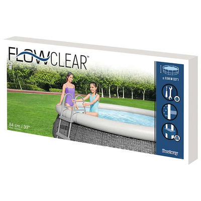 2-stopniowa drabinka basenowa Flowclear, 84 cm Bestway