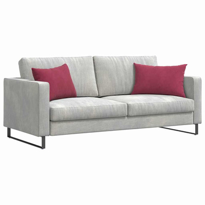Poduszki na sofę 2 pcs Czerwone wino 60 x 40 cm