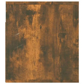 vidaXL Wiszące szafki nocne, 2 szt., opalany dąb, 50x36x40 cm