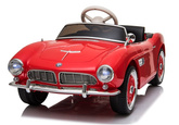 Auto na Akumulator BMW Retro Czerwone Lakierowane