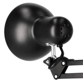 Lampka biurkowa kreślarska PIXI Black E27 zestaw czarny, podstawa i klips EDO777535 EDO Solutions