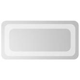 vidaXL Lustro łazienkowe z LED, 20x40 cm
