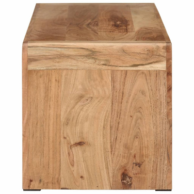 Stojak pod TV, 110x33x33 cm, lite drewno akacjowe