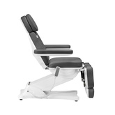 Elektryczny fotel kosmetyczny SILLON CLASSIC 2 silniki pedi szary 148289