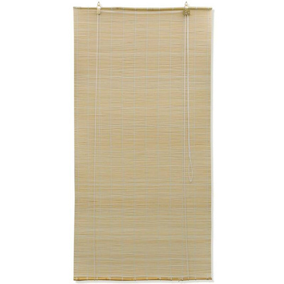 vidaXL Rolety bambusowe, 80 x 160 cm, naturalne