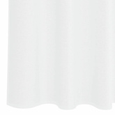 Firany Voile z zasłonami 2 pcs Biały 245 x 140 cm Poliester