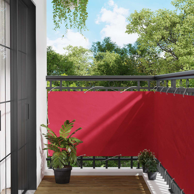 Ekran balkonowy bordowy 90 x 400 cm