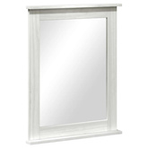 Lustro VIGO Antyczna biel 55,5 x 5 x 70 cm Lite drewno sosnowe