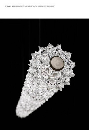 Barovier Toso Opera Style Linear Lampa 135cm