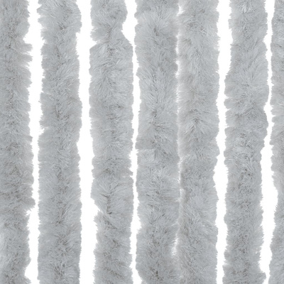 Zasłona przeciwko owadom, szara, 118x220 cm, szenil