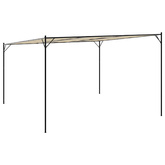 Altana, beżowa, 4x4 m, 180 g/m?, tkanina i stal