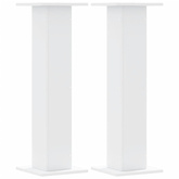 Stojaki na rośliny, 2 szt., białe, 30x30x95 cm