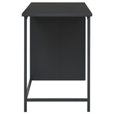 vidaXL Industrialne biurko z szufladami, antracyt, 105x52x75 cm, stal