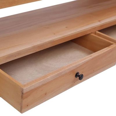 vidaXL Szafka pod TV, 120x30x40 cm, lite drewno mahoniowe