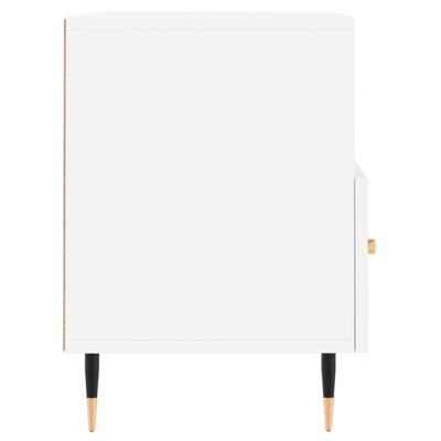 vidaXL Szafka pod TV, biała, 80x36x50 cm, materiał drewnopochodny wariant 12