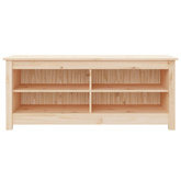 na buty, 110x38x45,5 cm, lite drewno sosnowe Szafka