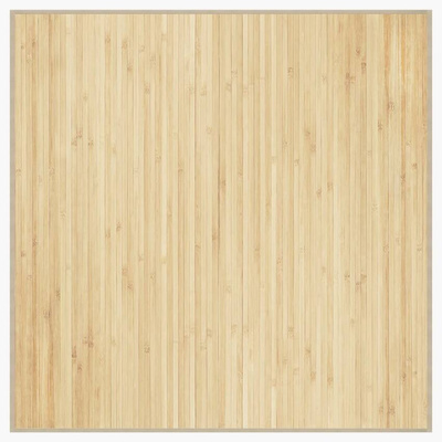 vidaXL Dywan kwadratowy, jasny naturalny, 100x100 cm, bambusowy