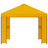 Altana 3 x 3 m żółty Poliester i Stal 190 gsm