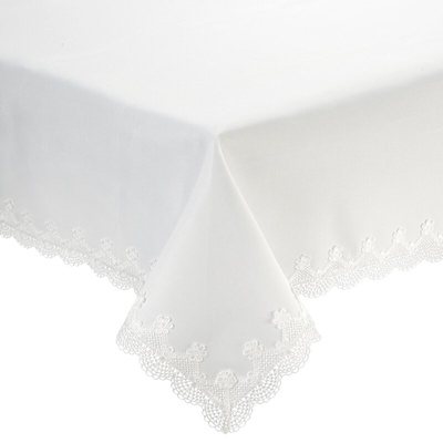 Obrus Rita biały 140x180