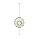 hoops 8 lampa wisząca 1x20w E27 iq kids mix kolor