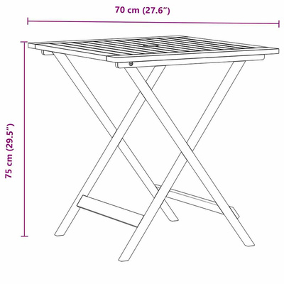 3-cz. zestaw mebli bistro, tkanina taupe i drewno