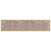 Chodnik dywanowy MARSA Szary 80 x 350 cm Poliester i PVC