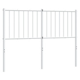Metalowe wymienne wezgłowie, białe, 120 cm