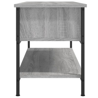 vidaXL Szafka pod TV, szary dąb sonoma, 100x35x45 cm