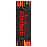vidaXL Kuchenny dywanik podłogowy Hot & Spicy, 60x300 cm