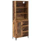 Highboard Stare drewno 69,5 x 34 x 180 cm Drewno inżynieryjne