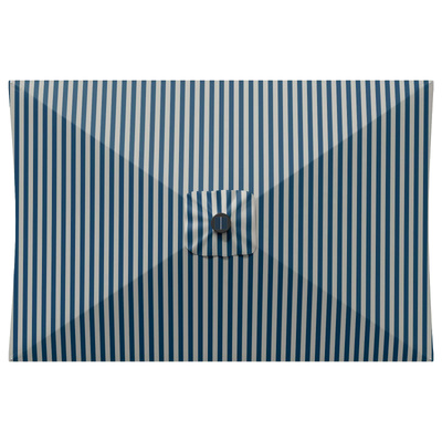 Parasol ogrodowy z oświetleniem LED i podstawą 200 x 300 cm