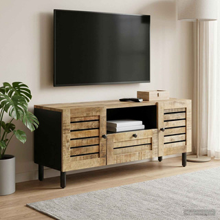 Szafy do przechowywania naturalny 105 x 33 x 46 cm