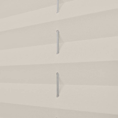 Roleta plisowana, kremowa (70x125 cm)