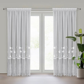 Firana Avril biała 140x270