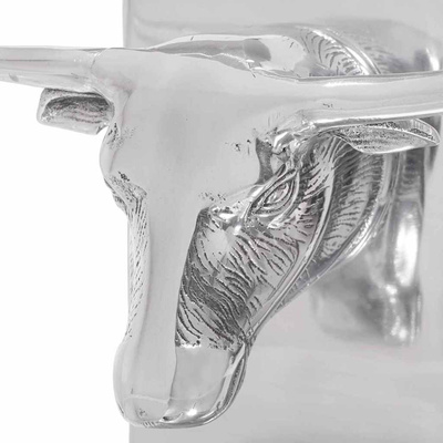 Podpórki do książek 2 pcs Srebrny 21,5 x 15,5 x 20 cm Aluminium