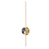 BATUTA 2 lampa kinkiet patyna 12W LED 3000K klosz biały