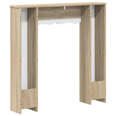 Obudowa kominka dąb Sonoma 102 x 20 x 102 cm