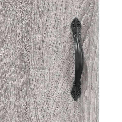 vidaXL Biurko, szary dąb sonoma, 140x50x75 cm, materiał drewnopochodny model standard