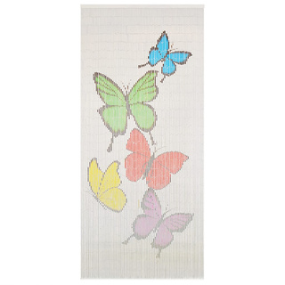 Zasłona na drzwi, bambus, 90 x 200 cm