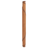 vidaXL Dywan okrągły, brązowy, 80 cm, bambusowy