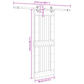 Drzwi przesuwne NARVIK 80 x 210 cm (213,5 cm)
