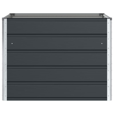 Donica Antracyt 100 x 100 x 75 cm Stal