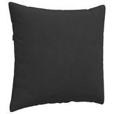 Poduszki na sofę 2 pcs Czarny 50 x 50 cm tkanina
