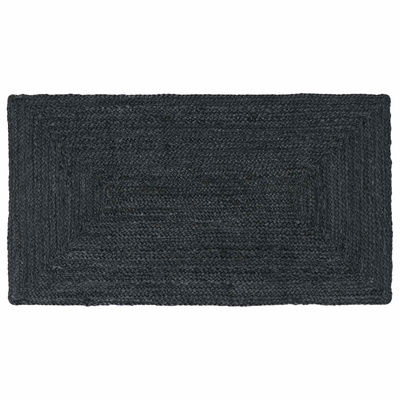 Dywany pokojowe Prostokątny ciemnoszary 60 x 110 cm Juta