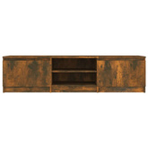 vidaXL Szafka pod TV, przydymiony dąb, 140x40x35,5 cm