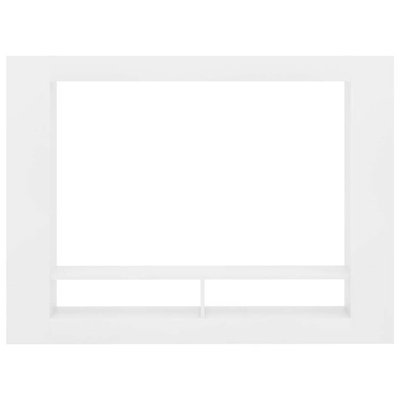 vidaXL Szafka pod TV, biała, 152x22x113 cm, materiał drewnopochodny