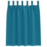 Firany blackout z kółkami 2 pcs Turkusowy 140 x 140 cm