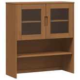 Klatka MOLDE Karmel 90 x 35 x 100 cm Lite drewno sosnowe