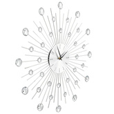 vidaXL Zegar ścienny z mechanizmem kwarcowym, nowoczesny design, 50 cm